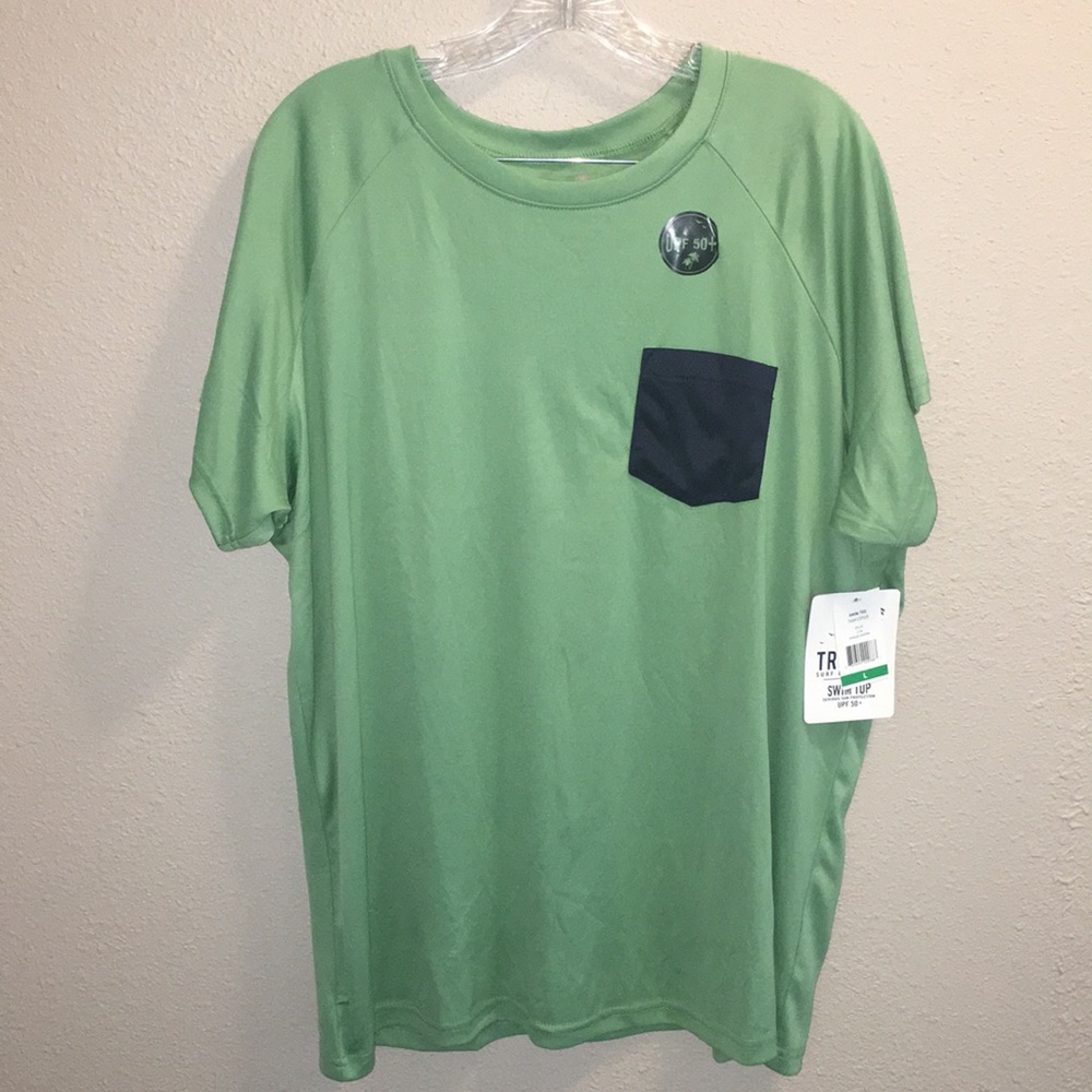 NWT Mens Trunks & Swim Co Swim Shirt Size Large